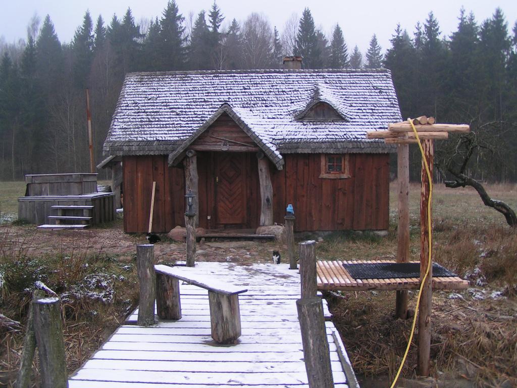 Dom Z Sauna - Lugiele Дзервани Екстер'єр фото